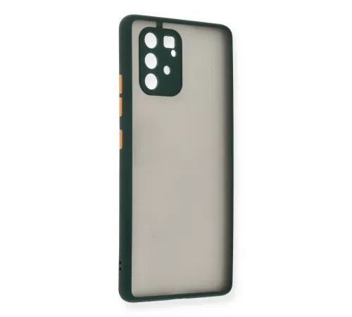 Samsung Galaxy A91 / S10 Lite Kılıf Montreal Silikon Kapak - Yeşil