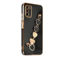Samsung Galaxy A03S Kılıf Esila Silikon - Siyah