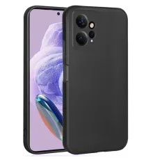 Redmi Note 12 4G Kılıf First Silikon - Siyah
