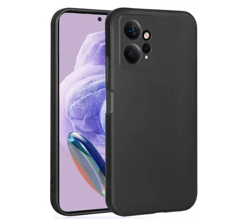 Redmi Note 12 4G Kılıf First Silikon - Siyah