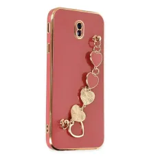 Samsung Galaxy J7 Pro / J730 Kılıf Esila Silikon - Kırmızı