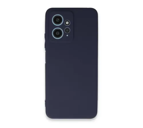 Redmi Note 12 4G Kılıf First Silikon - Lacivert