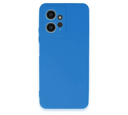 Redmi Note 12 4G Kılıf First Silikon - Mavi