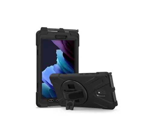 Samsung Galaxy T577 Tab Active 3 Kılıf Amazing Tablet Kapak - Siyah