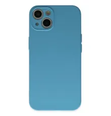 Apple iPhone 13 Mini Kılıf Nano içi Kadife Silikon - Mavi