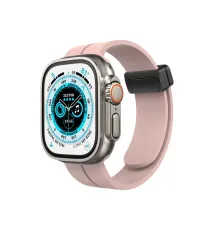 Apple Watch 38mm KR412 Elegance Stylısh Kordon - Pudra