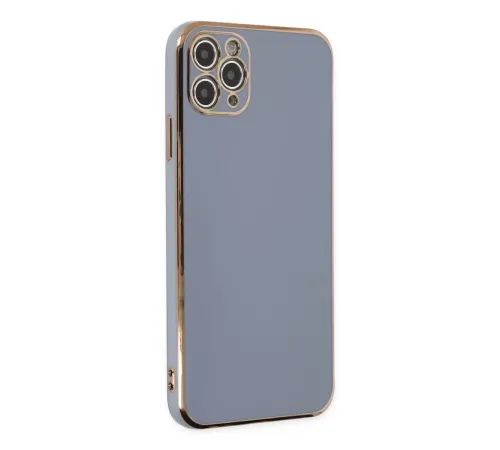 Apple iPhone 11 Pro Max Kılıf Volet Silikon - Mavi