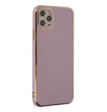 Apple iPhone 11 Pro Max Kılıf Volet Silikon - Mor