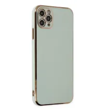 Apple iPhone 11 Pro Max Kılıf Volet Silikon - Açık Yeşil
