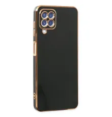 Samsung Galaxy A12 Kılıf Volet Silikon - Siyah