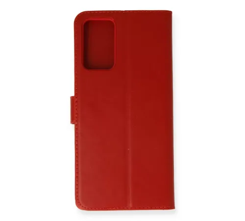 Samsung Galaxy Note 20 Kılıf Trend S Plus Kapaklı Kılıf - Kırmızı