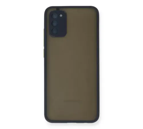Samsung Galaxy A02S Kılıf Montreal Silikon Kapak - Lacivert