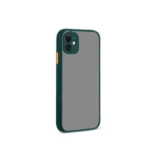 Apple iPhone 12 Kılıf Montreal Silikon Kapak - Yeşil