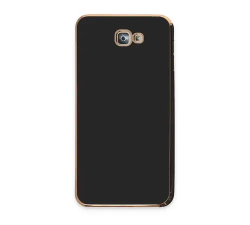 Samsung Galaxy J7 Prime Kılıf Volet Silikon - Siyah