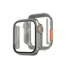 Apple Watch 44mm Watch 49mm Kasa Dönüştürücü ve Ekran Koruyucu - Yıldız Işığı