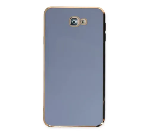 Samsung Galaxy J7 Prime Kılıf Volet Silikon - Mavi