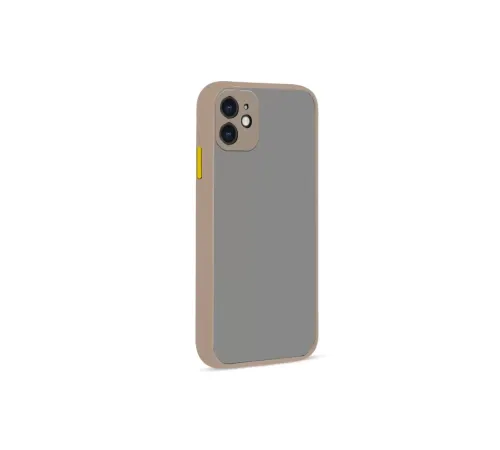 Apple iPhone 12 Kılıf Montreal Silikon Kapak - Pembe