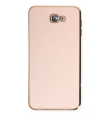 Samsung Galaxy J7 Prime Kılıf Volet Silikon - Pembe