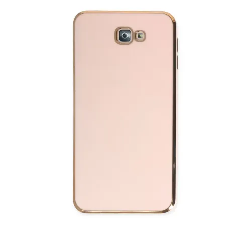 Samsung Galaxy J7 Prime Kılıf Volet Silikon - Pembe