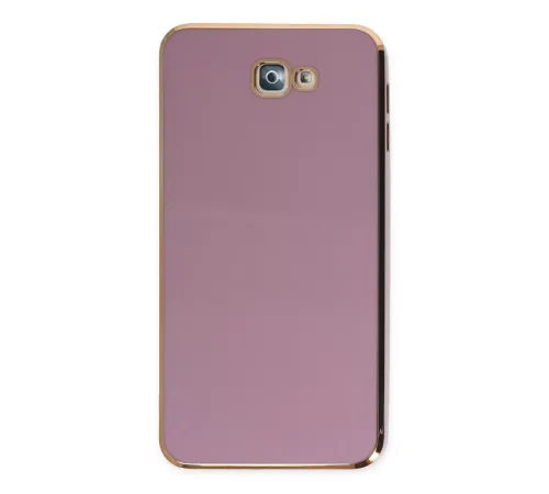 Samsung Galaxy J7 Prime Kılıf Volet Silikon - Mor