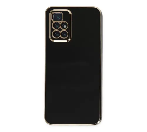 Redmi 10 2022 Kılıf Volet Silikon - Siyah