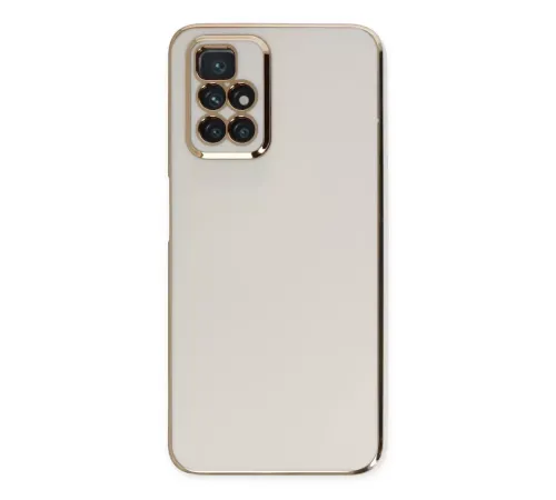 Redmi 10 2022 Kılıf Volet Silikon - Beyaz
