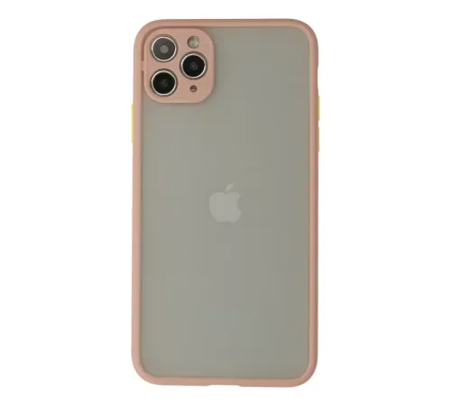 Apple iPhone 12 Pro Kılıf Montreal Silikon Kapak - Pembe