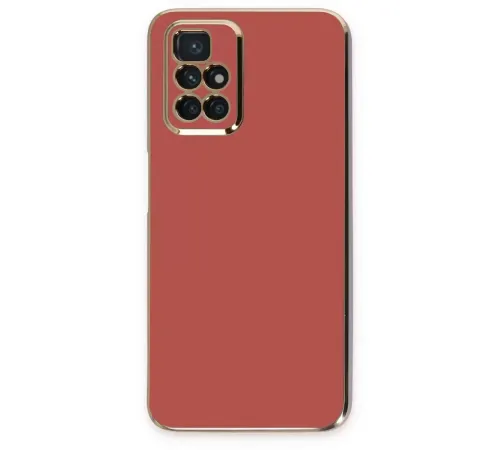 Redmi 10 2022 Kılıf Volet Silikon - Kırmızı