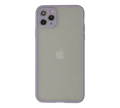 Apple iPhone 12 Pro Kılıf Montreal Silikon Kapak - Mor