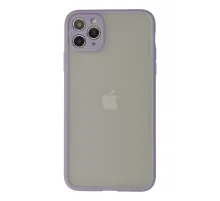 Apple iPhone 12 Pro Max Kılıf Montreal Silikon Kapak - Mor