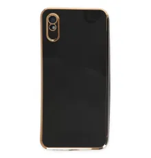 Redmi 9A Kılıf Volet Silikon - Siyah