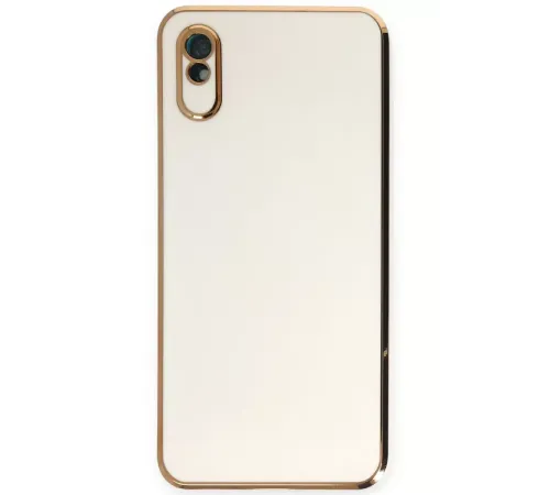 Redmi 9A Kılıf Volet Silikon - Beyaz