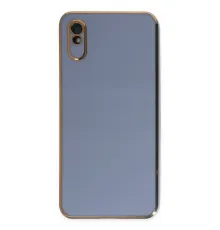Redmi 9A Kılıf Volet Silikon - Mavi