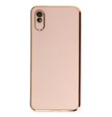 Redmi 9A Kılıf Volet Silikon - Pembe