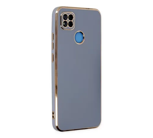 Redmi 9C Kılıf Volet Silikon - Mavi