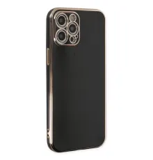 Apple iPhone 12 Pro Max Kılıf Volet Silikon - Siyah