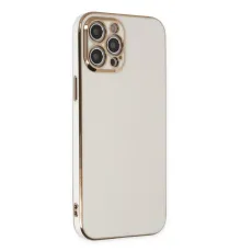 Apple iPhone 12 Pro Max Kılıf Volet Silikon - Beyaz