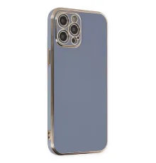 Apple iPhone 12 Pro Max Kılıf Volet Silikon - Mavi