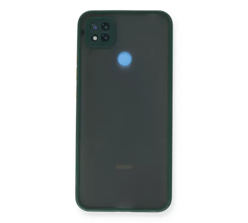 Redmi 9C Kılıf Montreal Silikon Kapak - Yeşil