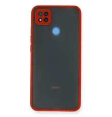 Redmi 9C Kılıf Montreal Silikon Kapak - Kırmızı