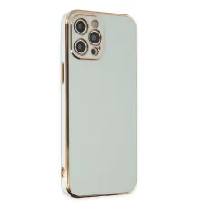 Apple iPhone 12 Pro Max Kılıf Volet Silikon - Açık Yeşil