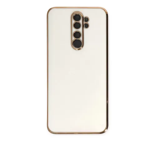 Redmi Note 8 Pro Kılıf Volet Silikon - Beyaz