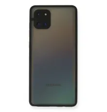 Samsung Galaxy A81 / Note 10 Lite Kılıf Montreal Silikon Kapak - Siyah