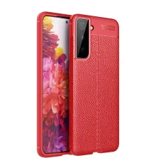 Samsung Galaxy S21 Plus Kılıf Auto Focus Kapak - Kırmızı