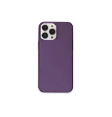 Apple iPhone 13 Pro Max Kılıf Pc Sert Şeffaf Kapak - Mor