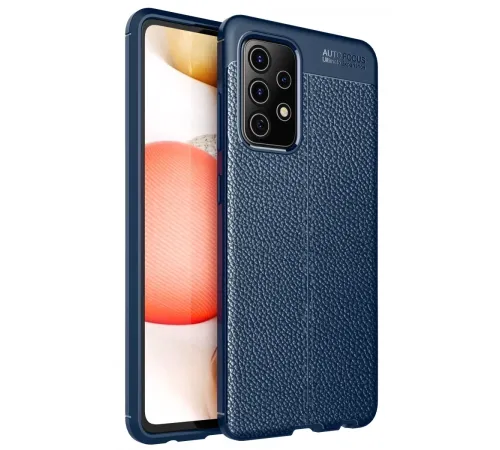 Samsung Galaxy A72 Kılıf Auto Focus Kapak - Lacivert
