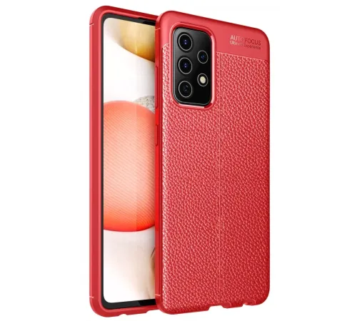 Samsung Galaxy A72 Kılıf Auto Focus Kapak - Kırmızı