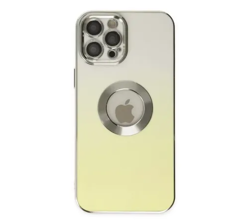 Apple iPhone 12 Pro Max Kılıf Best Silikon - Sarı
