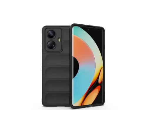 Realme 10 Pro 5G Kılıf Optimum Silikon - Siyah