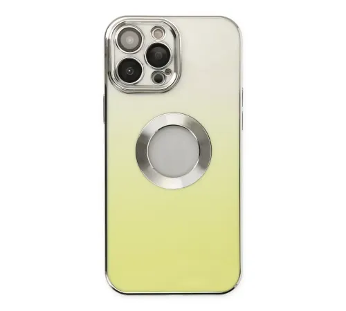 Apple iPhone 13 Pro Max Kılıf Best Silikon - Sarı